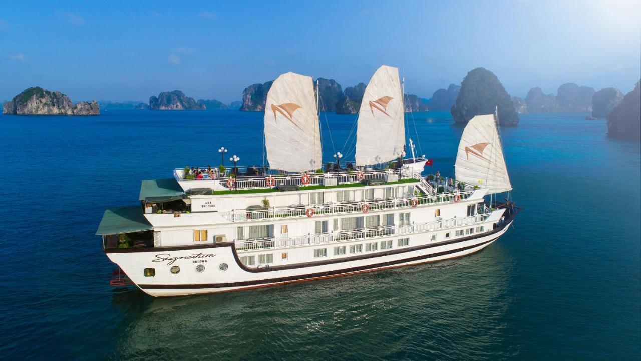 Signature Halong Cruise ฮาลอง ภายนอก รูปภาพ